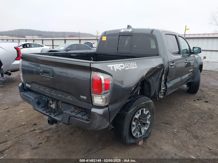 2022 TOYOTA TACOMA VIN: 3TMCZ5AN4NM476170