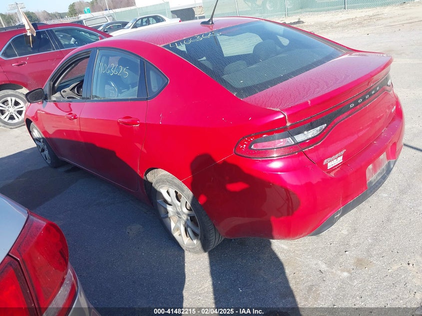 2013 DODGE DART VIN: 1C3CDFBA7DD335608