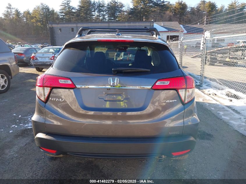 2021 Honda Hr-V Awd Ex-L VIN: 3CZRU6H7XMM724565 Lot: 41482279