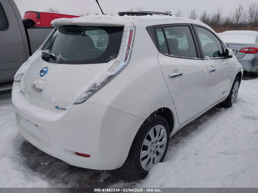 VIN 1N4AZ0CP1DC412313 2013 NISSAN LEAF no.4