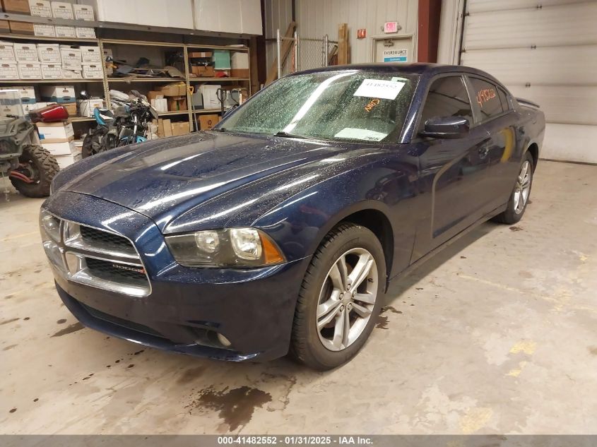 VIN 2C3CDXJG2DH591847 2013 DODGE CHARGER no.2