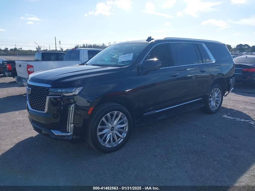 Vin: 1gys3jkl9nr100883, lot: 41973190, cadillac escalade esv 2wd luxury 20222