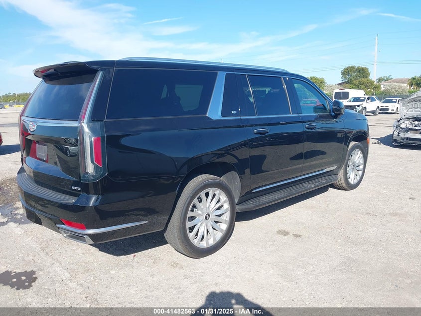 Vin: 1gys3jkl9nr100883, lot: 41973190, cadillac escalade esv 2wd luxury 20224