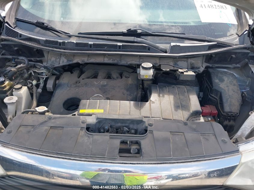 2015 Nissan Quest Sl VIN: JN8AE2KP6F9122558 Lot: 41482583