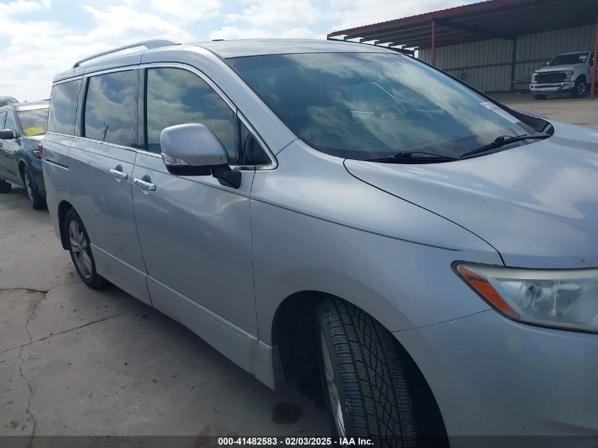 2015 Nissan Quest Sl VIN: JN8AE2KP6F9122558 Lot: 41482583