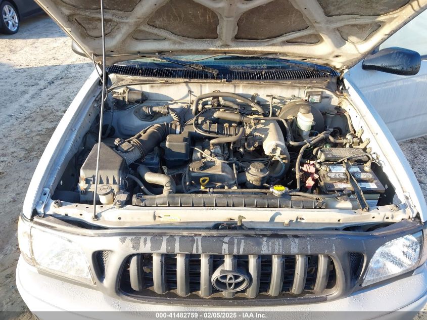 2002 Toyota Tacoma VIN: 5TENL42N722889346 Lot: 41482759