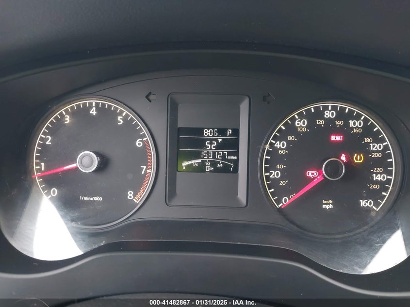 2011 VOLKSWAGEN JETTA VIN: 3VWDZ7AJ7BM327936