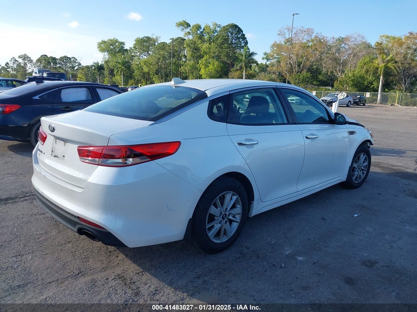 2016 KIA OPTIMA VIN: KNAGT4L3XG5102922