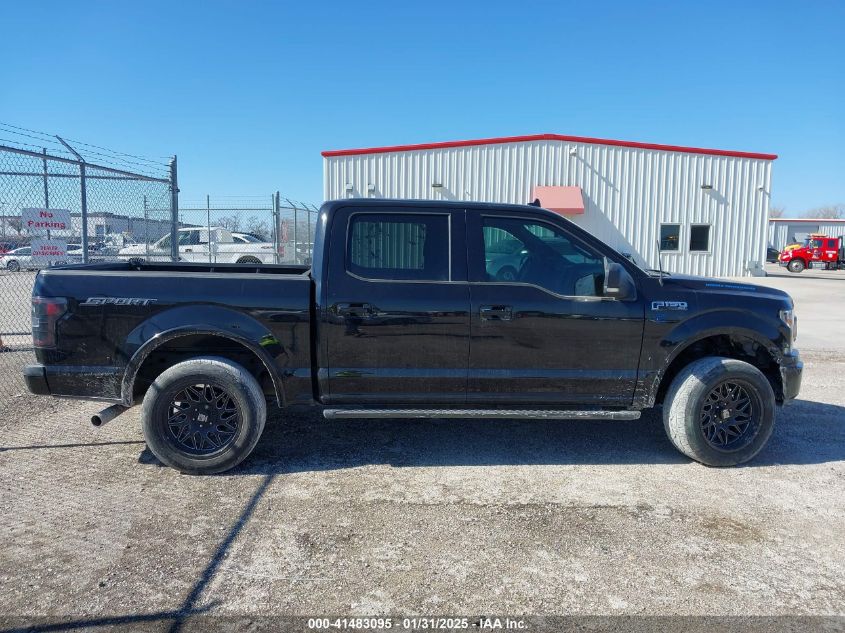 2018 Ford F-150 Xlt VIN: 1FTEW1C56JKC02333 Lot: 41483095