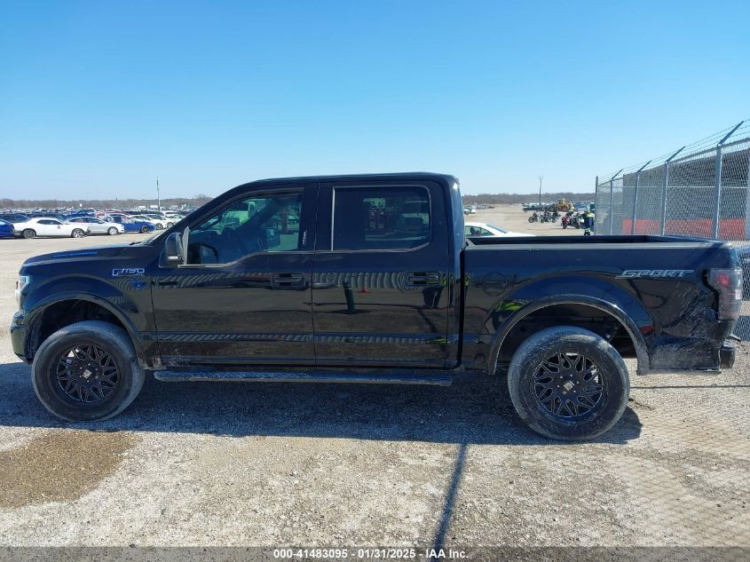 2018 Ford F-150 Xlt VIN: 1FTEW1C56JKC02333 Lot: 41483095