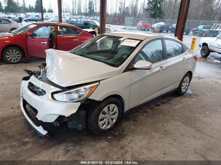 2017 HYUNDAI ACCENT VIN: KMHCT4AE7HU263060