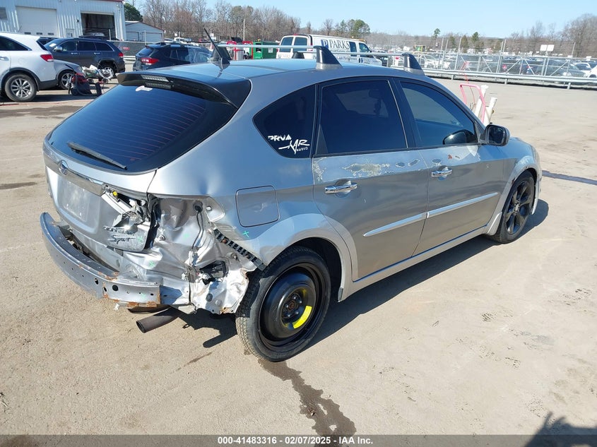 2009 SUBARU IMPREZA OUTBACK SPORT VIN: JF1GH63659H801005
