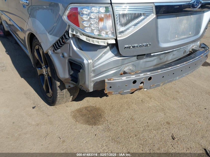 2009 SUBARU IMPREZA OUTBACK SPORT VIN: JF1GH63659H801005
