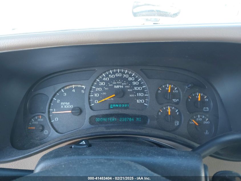 2003 Chevrolet Silverado 2500Hd Ls VIN: 1GCHK23193F166158 Lot: 41483404