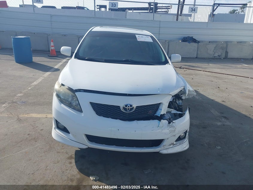 2009 TOYOTA COROLLA VIN: 1NXBU40E39Z047198