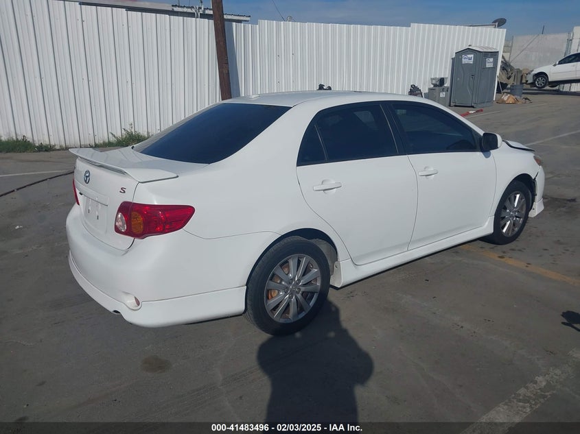 2009 TOYOTA COROLLA VIN: 1NXBU40E39Z047198