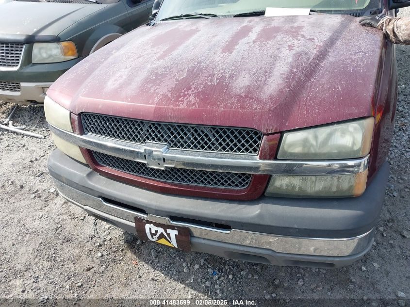 2003 Chevrolet Silverado 1500 Ls VIN: 2GCEC19V931300694 Lot: 41483599