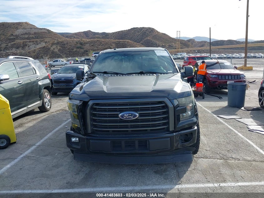 2017 FORD F-150 VIN: 1FTEW1CG5HFB10800