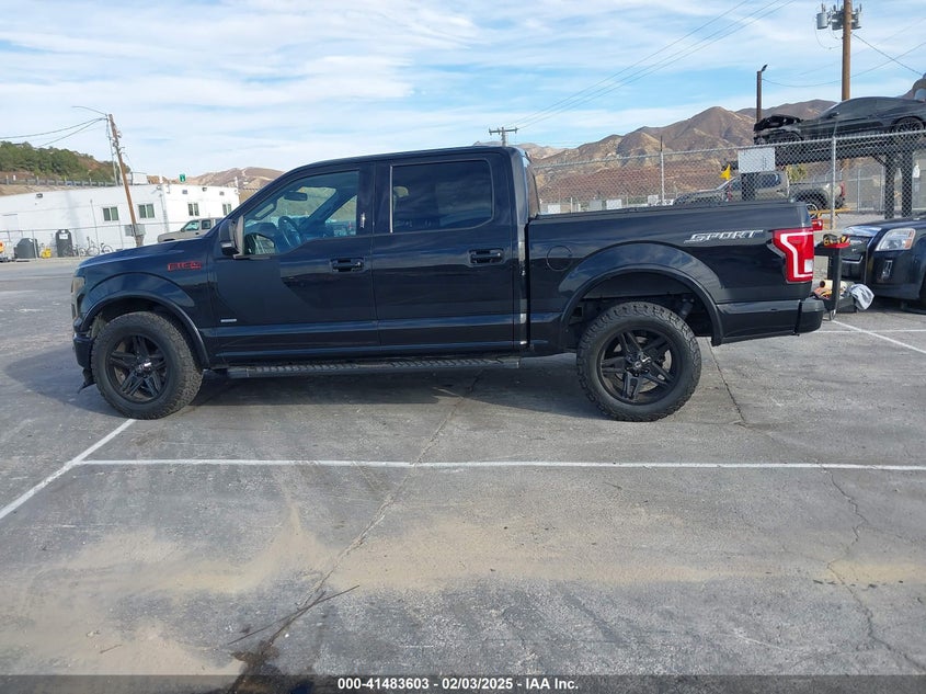 2017 FORD F-150 VIN: 1FTEW1CG5HFB10800
