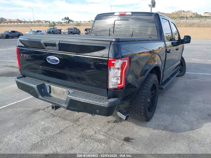 2017 FORD F-150 VIN: 1FTEW1CG5HFB10800