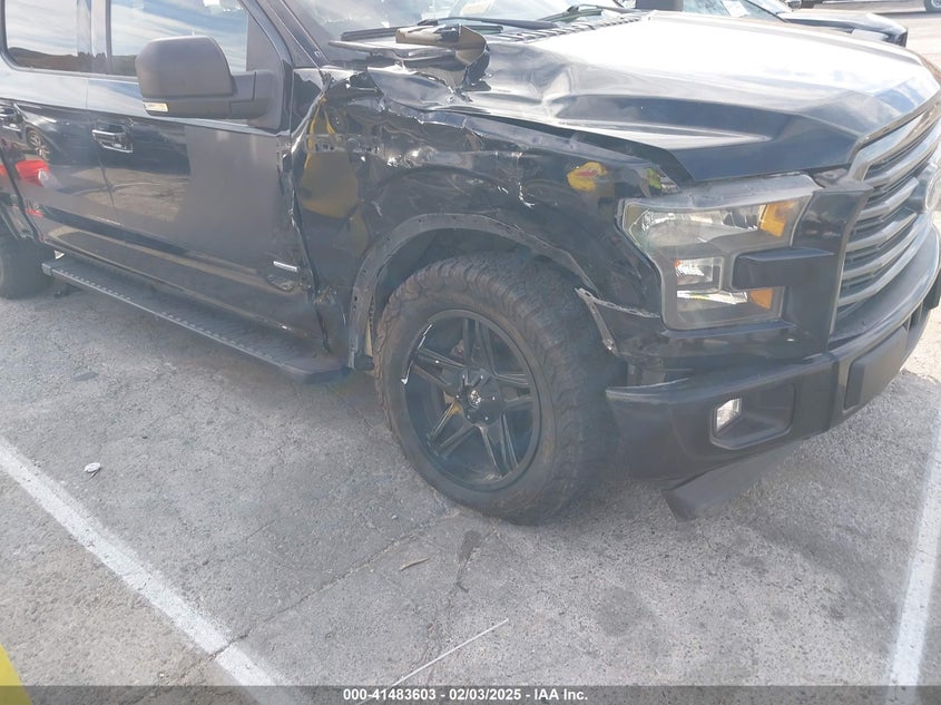 2017 FORD F-150 VIN: 1FTEW1CG5HFB10800