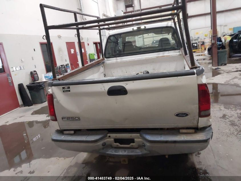 1999 Ford F-250 VIN: 1FTNW21S1XEA96220 Lot: 41959221