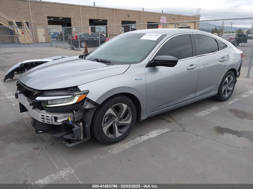 2019 HONDA INSIGHT VIN: 19XZE4F53KE018330