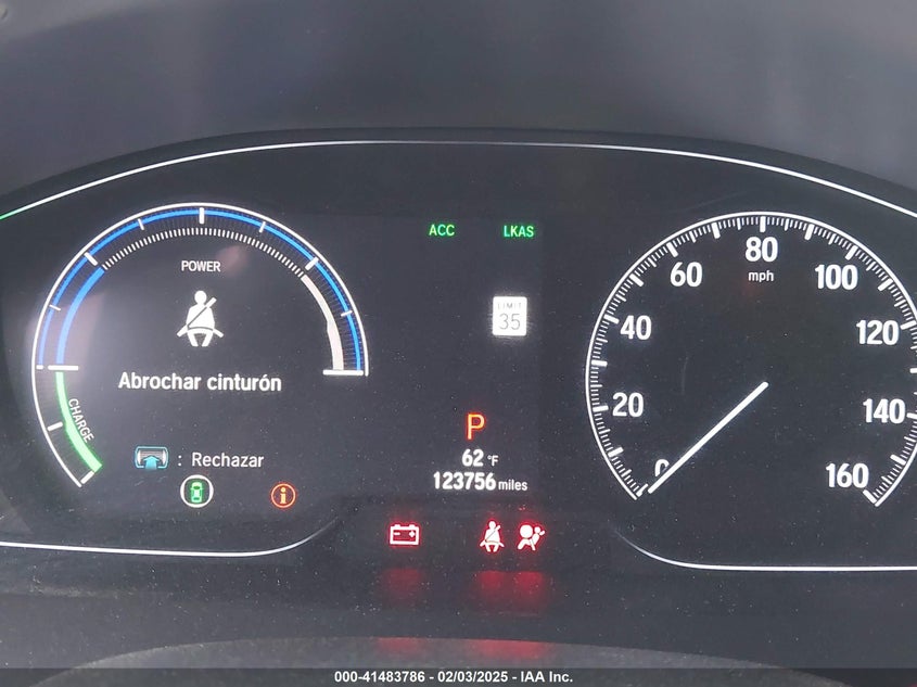 2019 HONDA INSIGHT VIN: 19XZE4F53KE018330