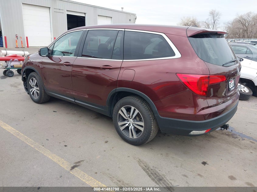 2018 HONDA PILOT VIN: 5FNYF6H52JB039308