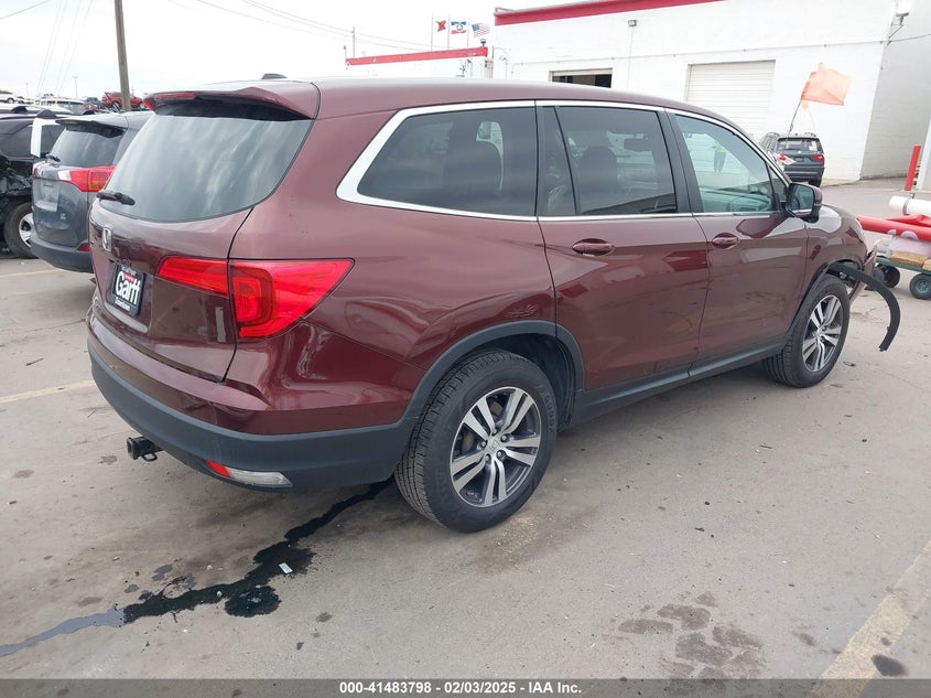 2018 HONDA PILOT VIN: 5FNYF6H52JB039308