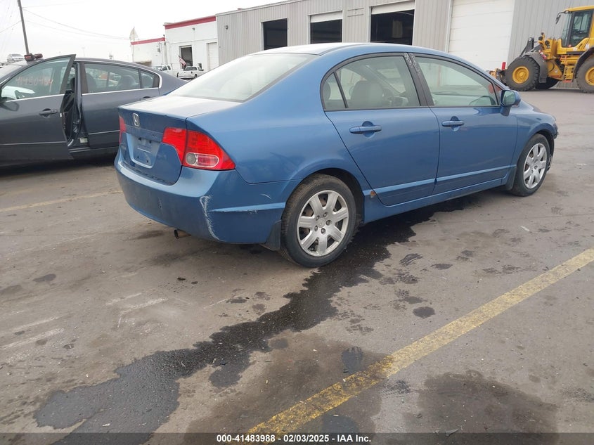 2008 HONDA CIVIC VIN: 1HGFA16508L069962