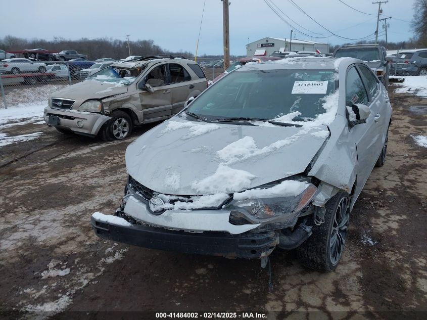 2015 TOYOTA COROLLA S PLUS - 2T1BURHEXFC231665