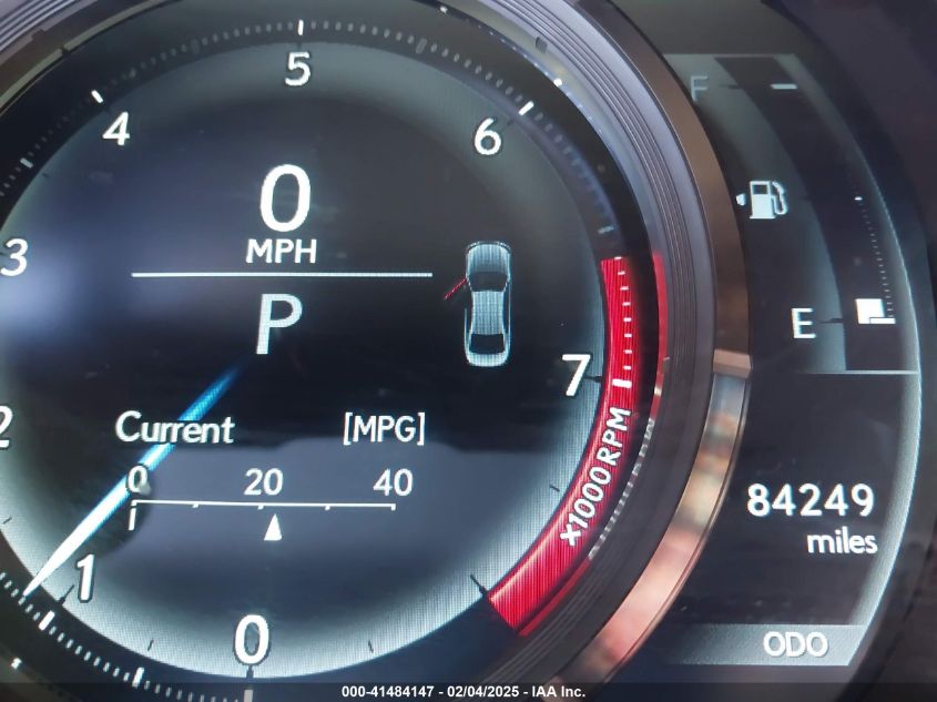 2015 Lexus Is 350 VIN: JTHBE1D21F5019906 Lot: 41484147