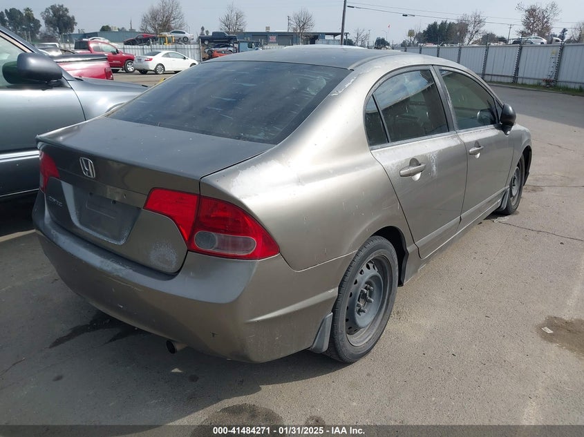 2008 HONDA CIVIC VIN: 2HGFA16548H505600