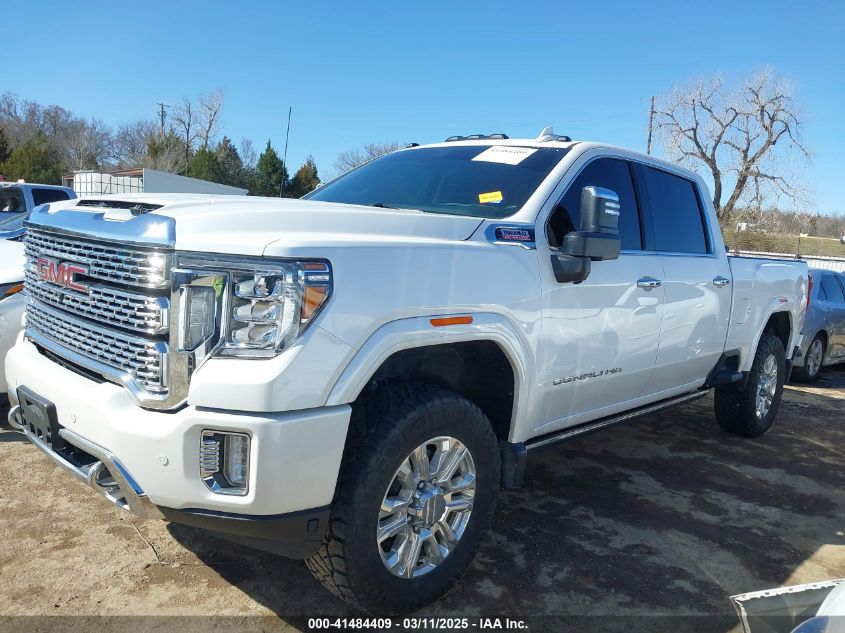 2022 GMC Sierra 2500Hd 4Wd Standard Bed Denali VIN: 1GT49REY4NF320615 Lot: 41484409