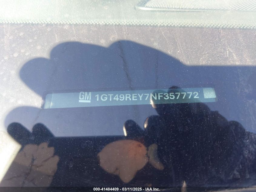 2022 GMC Sierra 2500Hd 4Wd Standard Bed Denali VIN: 1GT49REY4NF320615 Lot: 41484409