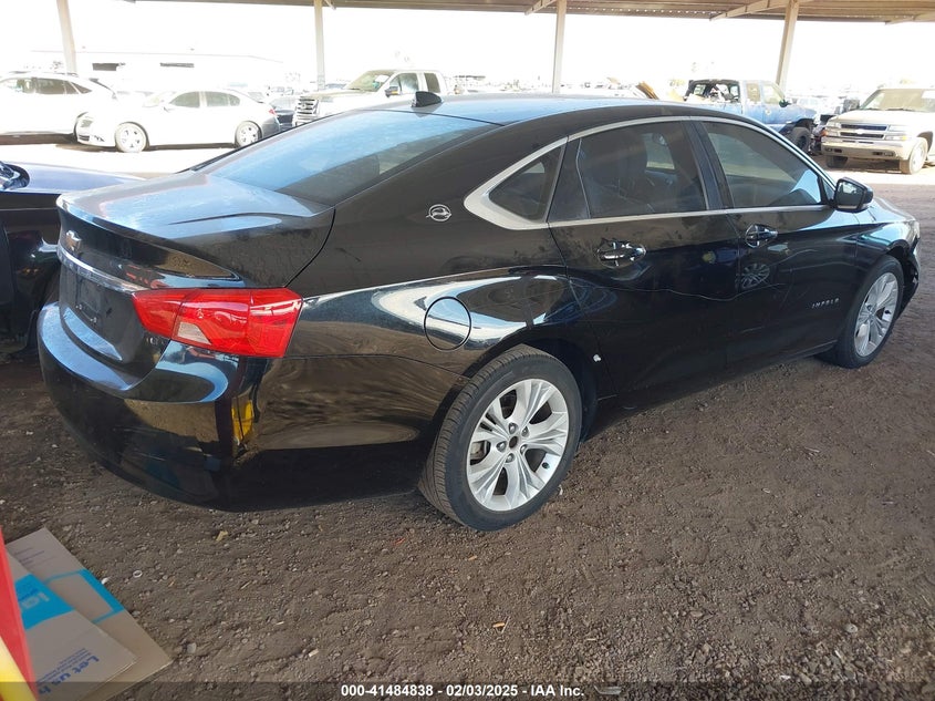 2014 CHEVROLET IMPALA VIN: 2G1125S32E9203562