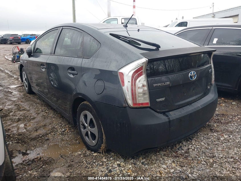 2013 TOYOTA PRIUS VIN: JTDKN3DU7D1648976