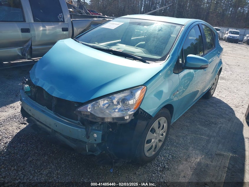 2012 TOYOTA PRIUS C VIN: JTDKDTB3XC1029655