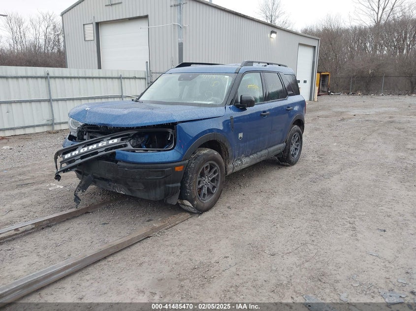 Vin: 3fmcr9b61rre35255, lot: 41976120, ford bronco sport big bend 20242