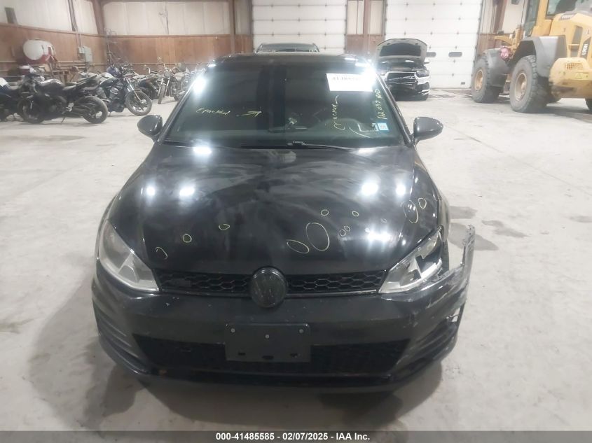 2015 Volkswagen Golf Gti 2.0T Se 4-Door VIN: 3VW5T7AU2FM086857 Lot: 41485585