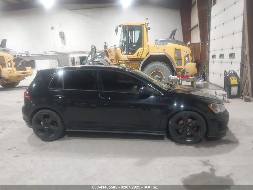 2015 Volkswagen Golf Gti 2.0T Se 4-Door VIN: 3VW5T7AU2FM086857 Lot: 41485585