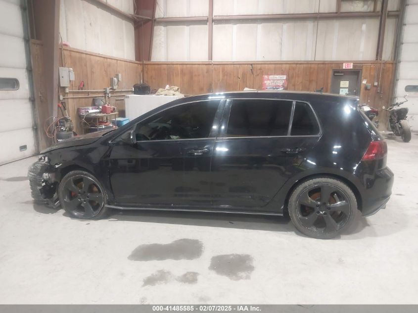 2015 Volkswagen Golf Gti 2.0T Se 4-Door VIN: 3VW5T7AU2FM086857 Lot: 41485585