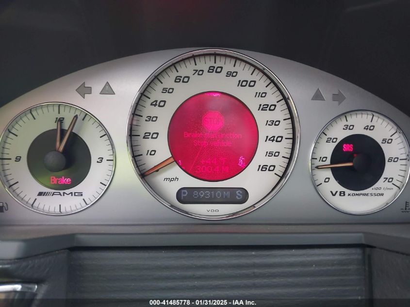 2003 Mercedes-Benz E 55 Amg VIN: WDBUF76JX3A267197 Lot: 41485778