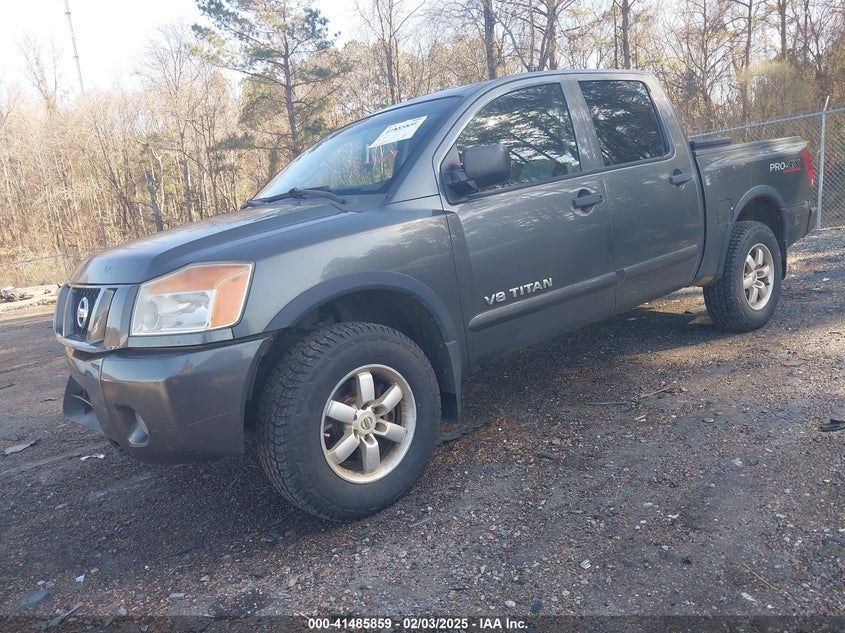 2012 NISSAN TITAN VIN: 1N6BA0EC4CN325165