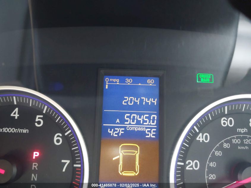 2010 Honda Cr-V Ex-L VIN: 5J6RE4H73AL072726 Lot: 41485878