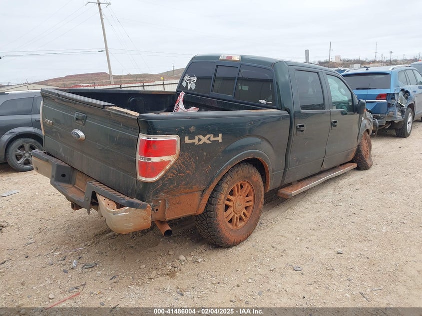 2012 FORD F150 VIN: 1FTFW1EF0CFB93912