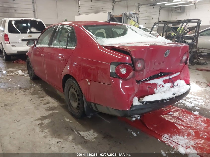 2008 VOLKSWAGEN JETTA VIN: 3VWRJ71K38M137887