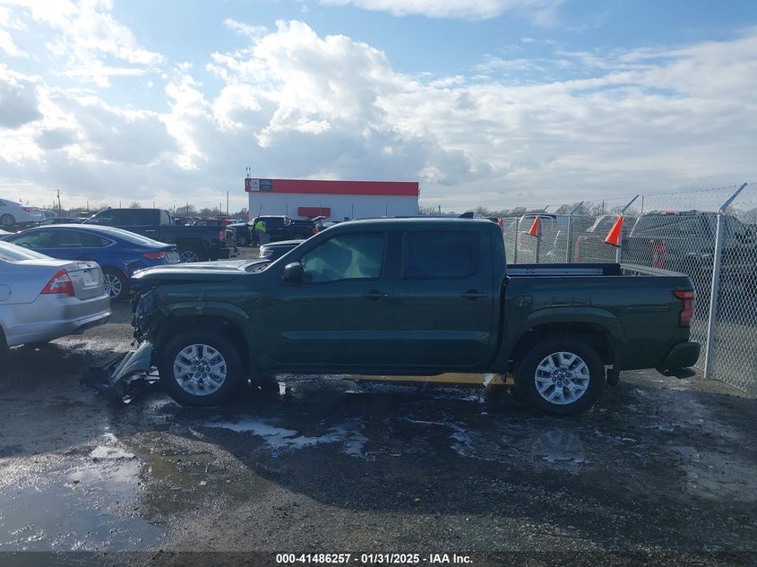 2022 NISSAN FRONTIER VIN: 1N6ED1EJ9NN608138