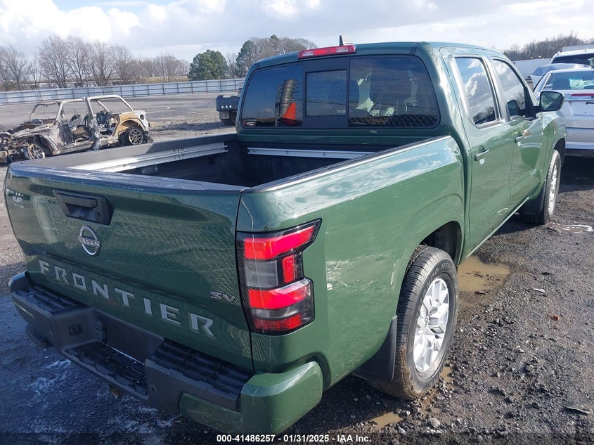 2022 NISSAN FRONTIER VIN: 1N6ED1EJ9NN608138